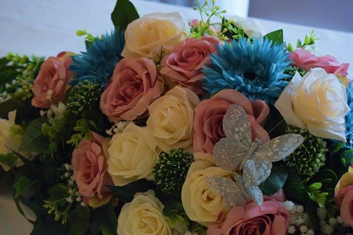 Top table flower arrangements