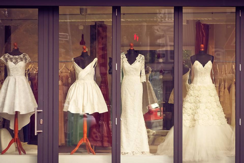 Independent bridal shops