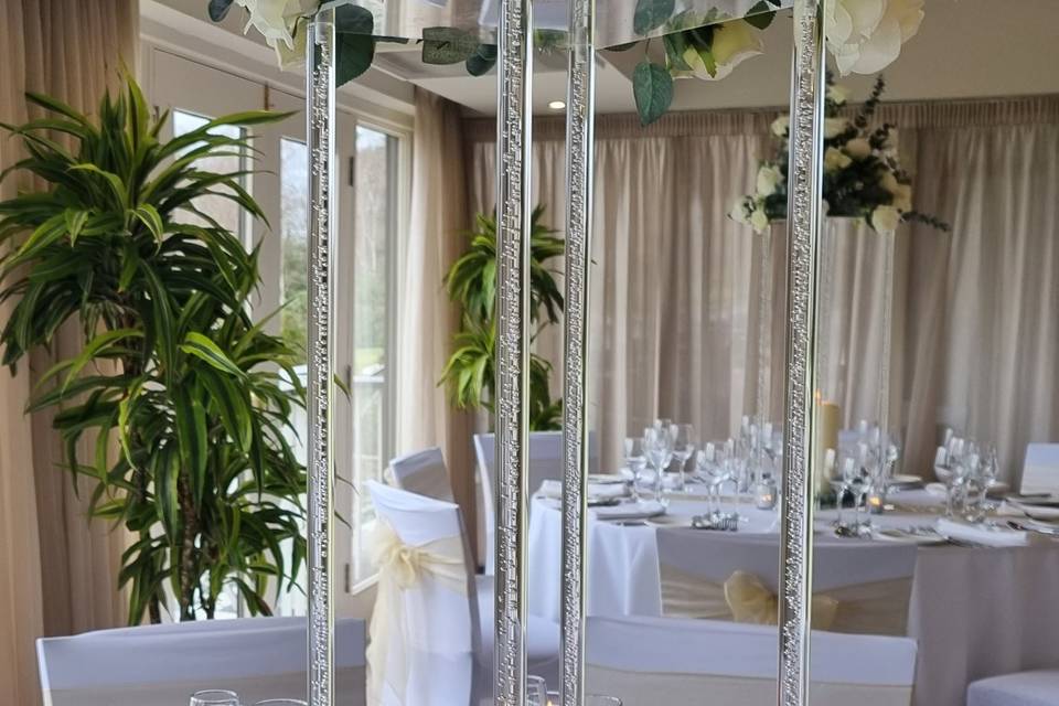 Table decoration for weddning