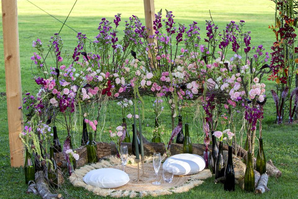 Garden Ceremony Installation