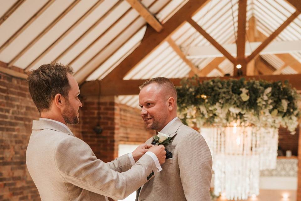 Groom prep