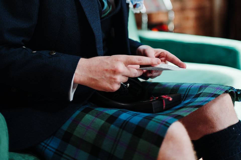 Groom letter