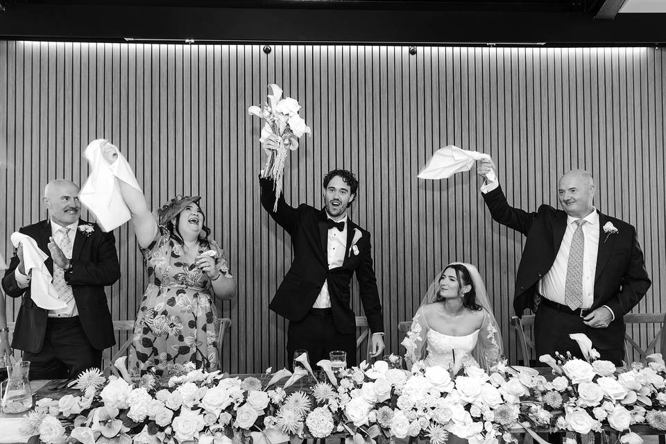 Napkin wave