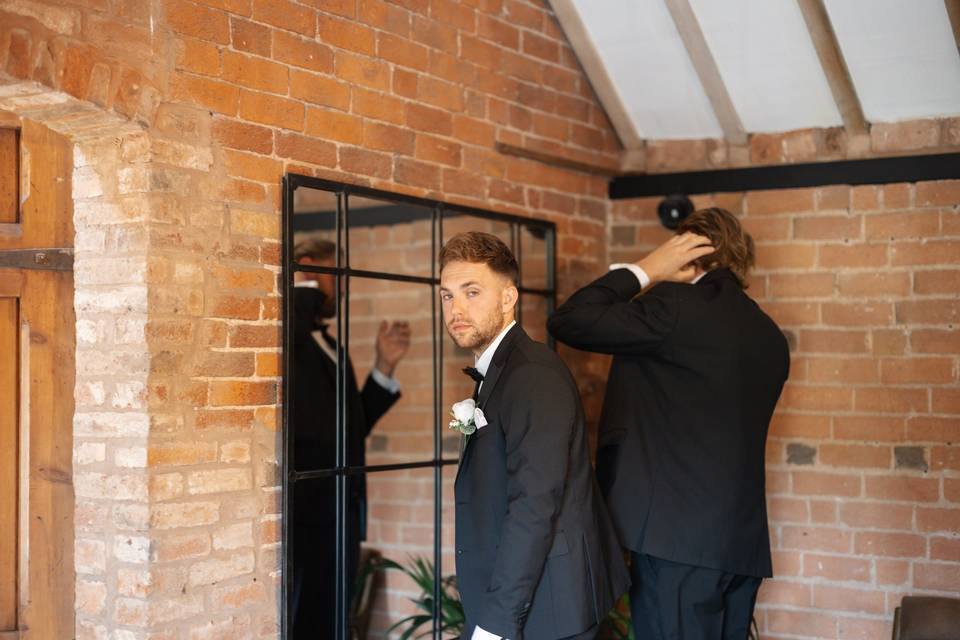 Groom prep