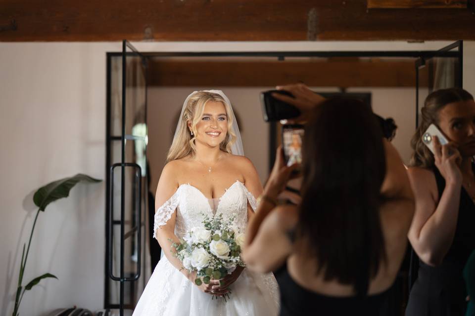 Bride prep