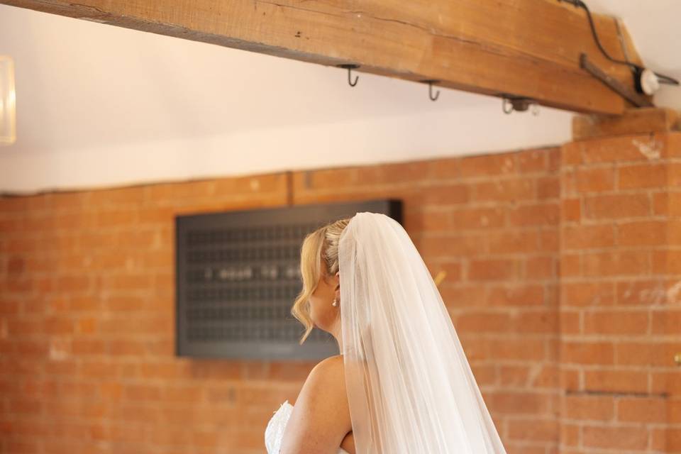 Bride prep