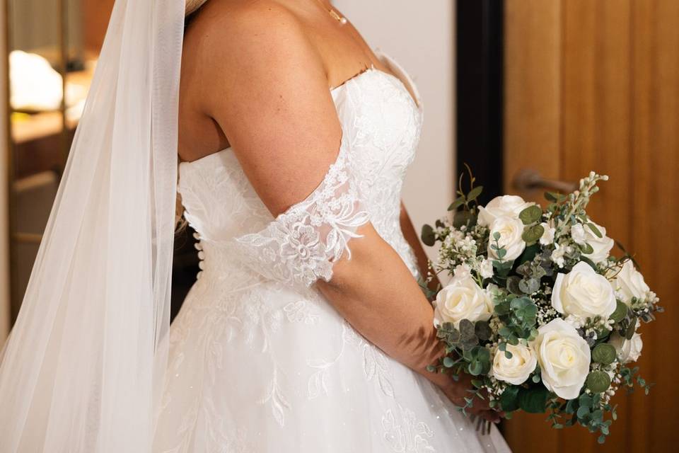 Bride prep