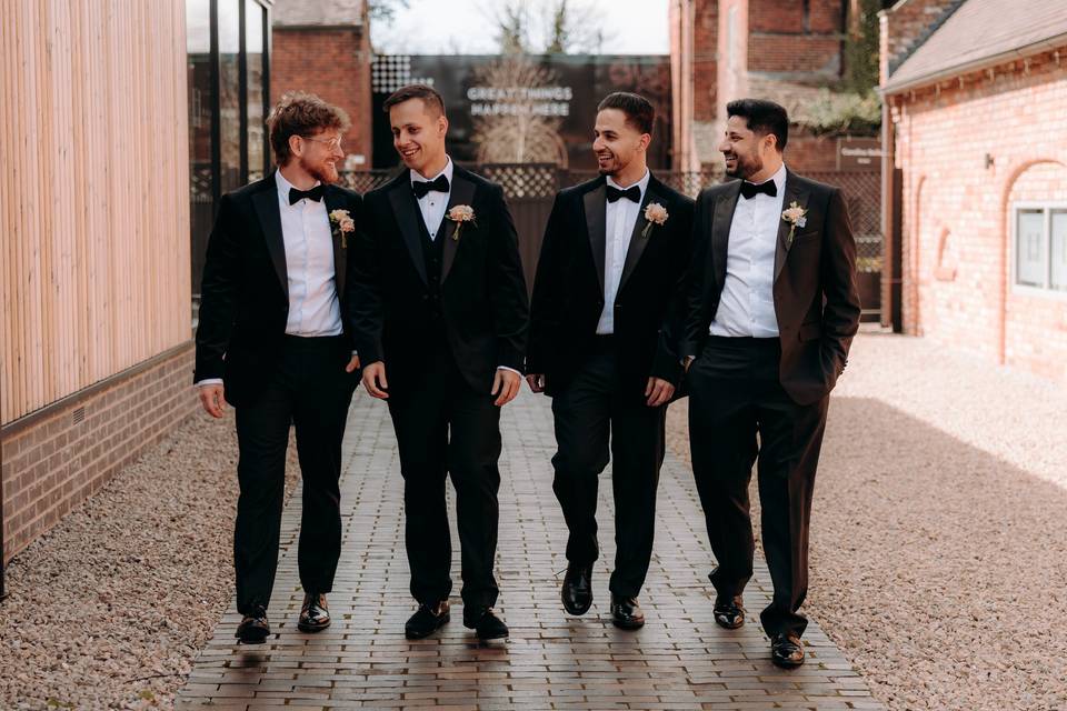Lads shot