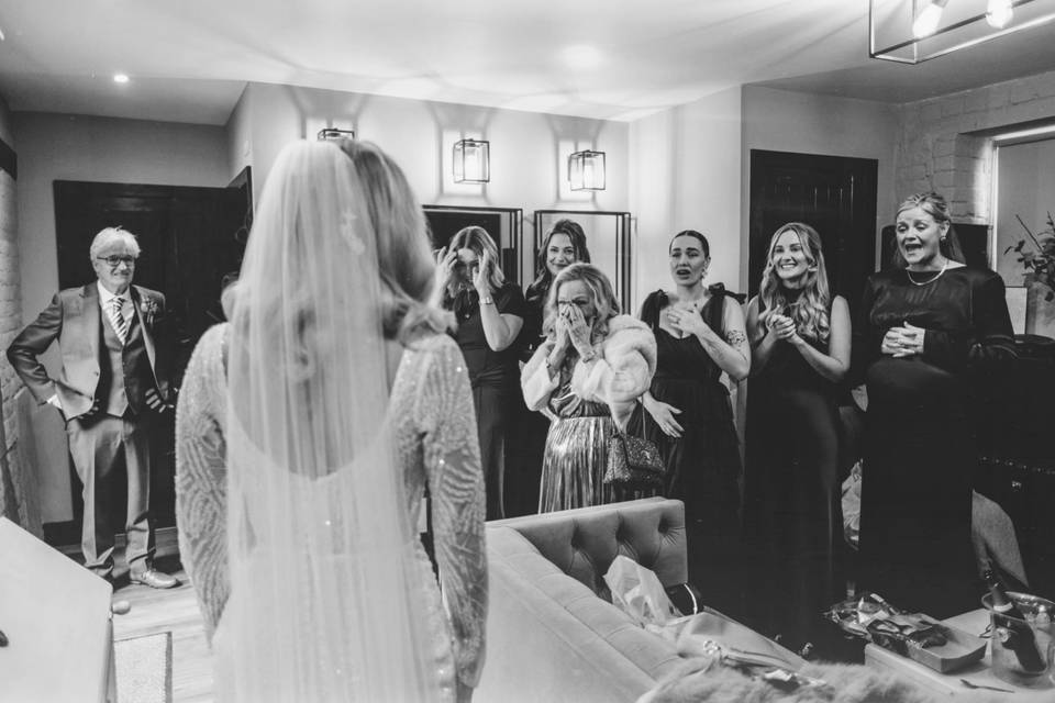 Bespoke veil for Lucy