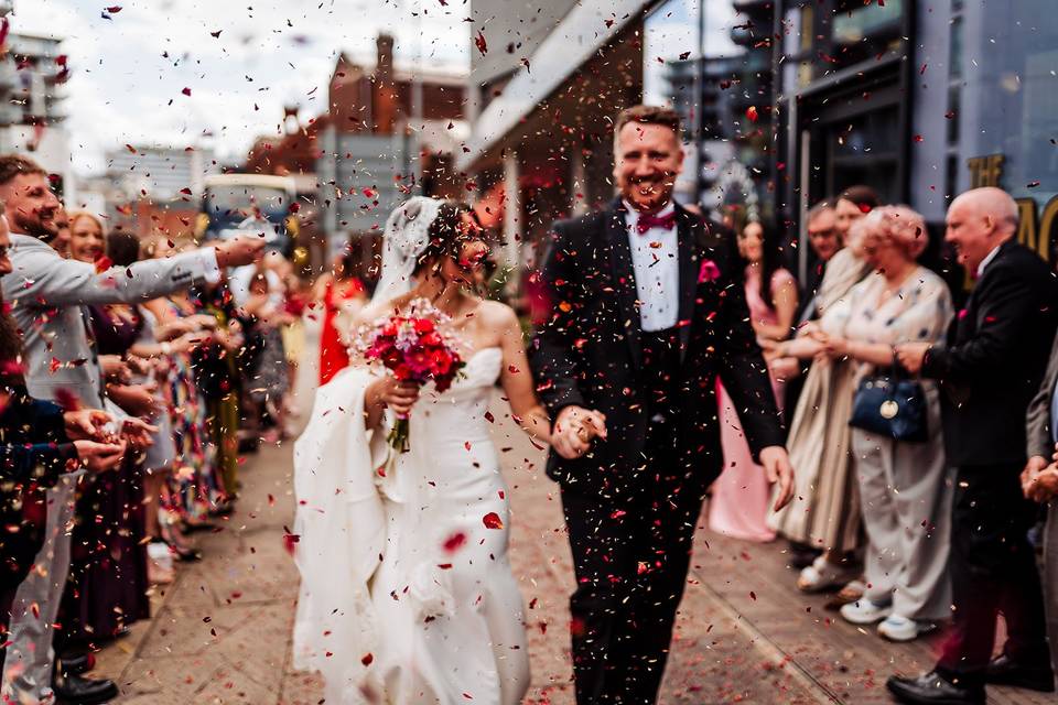 Fabia & Mike Confetti