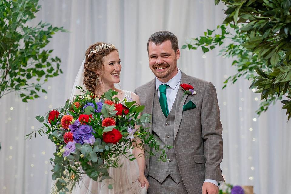 In love Laura & Chris