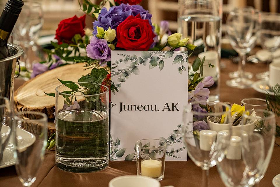 Custom designed table names