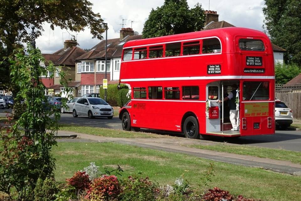 Routemaster back view