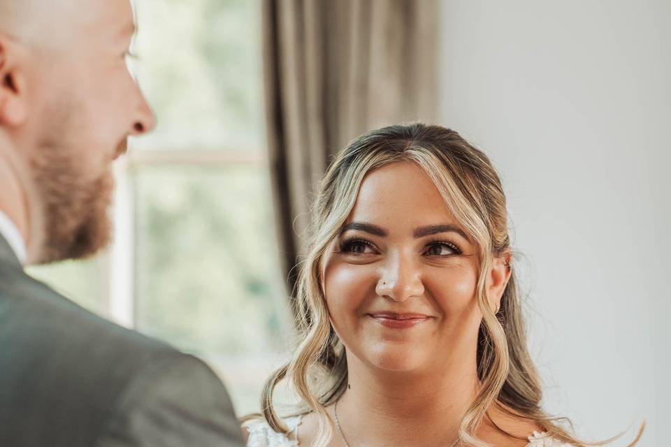 Bridal hair and makeup