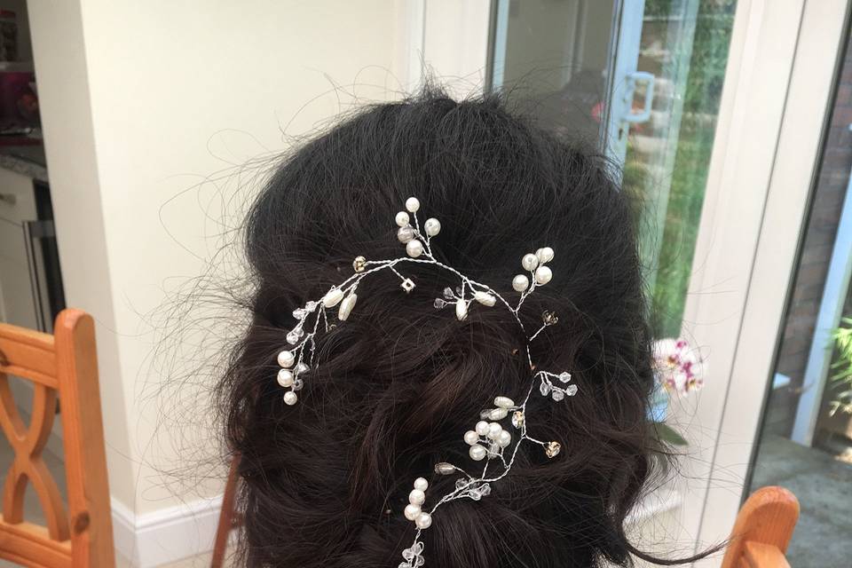 Wedding hair