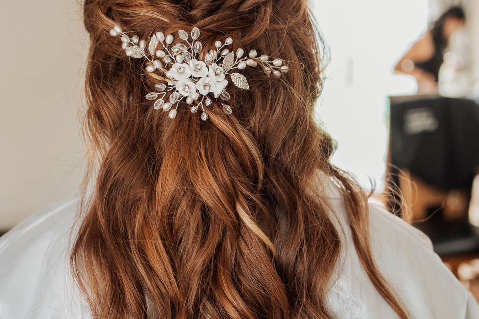 Bridesmaid hair