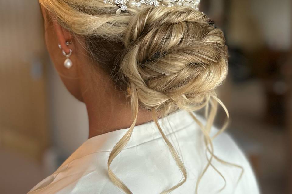 Bridal hair