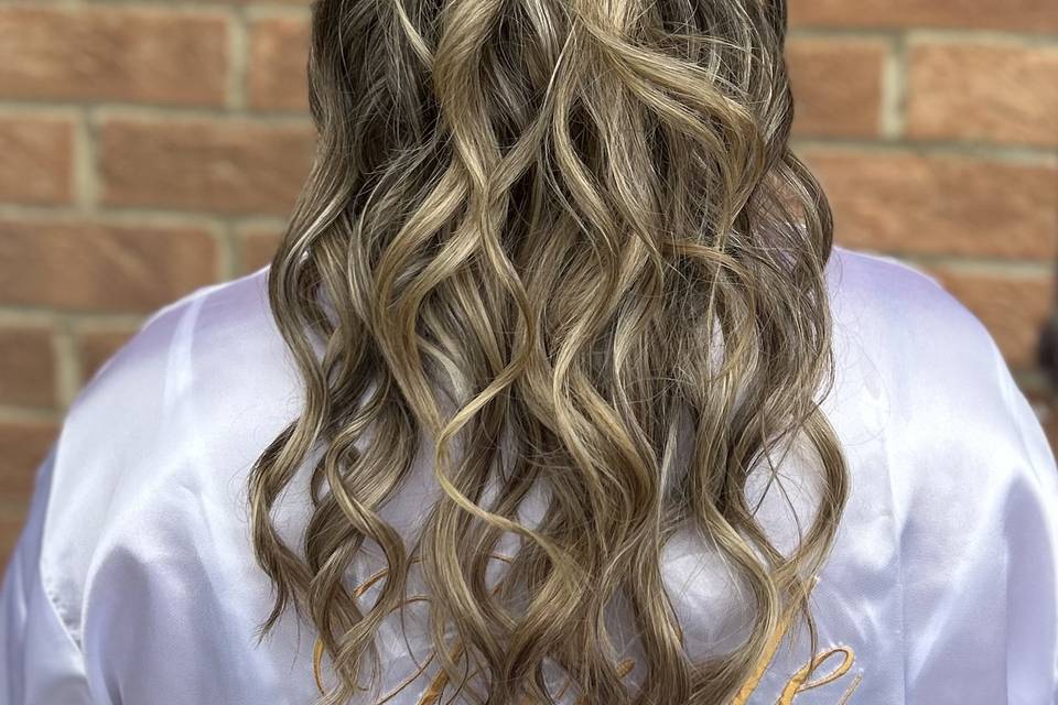 Bridal hair