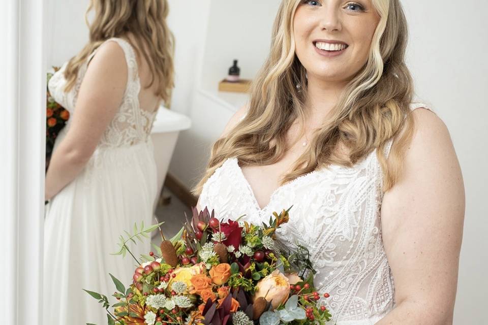 Bridal hair and makeup