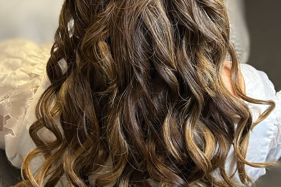 Bridal hair