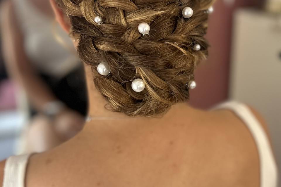 Bridal hair