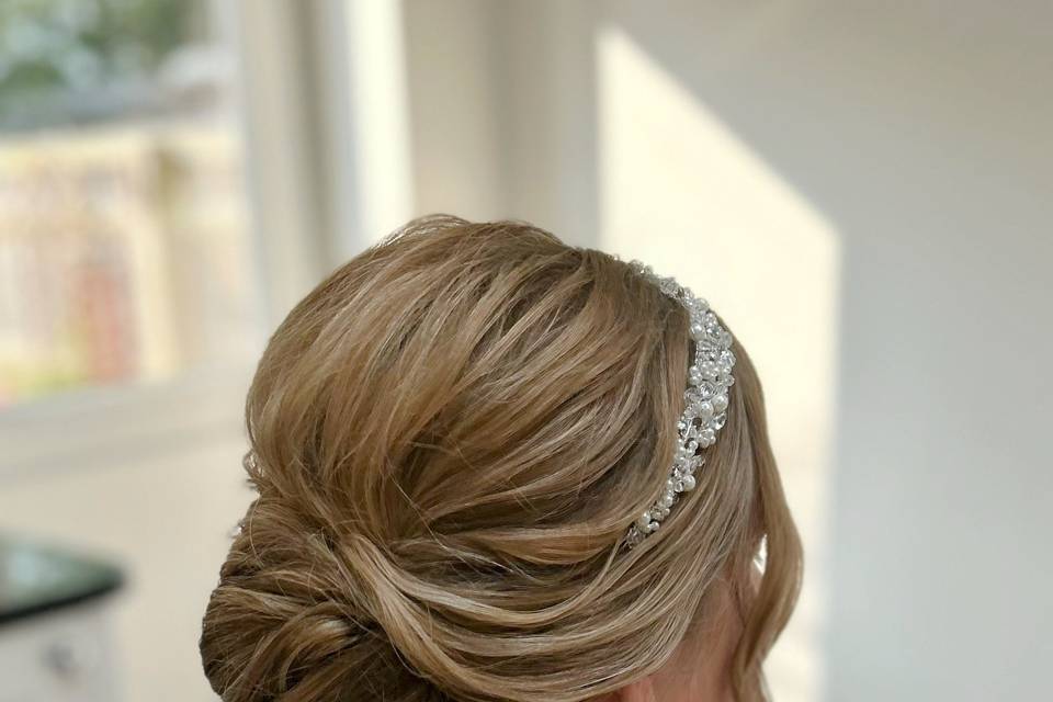 Bridal hair