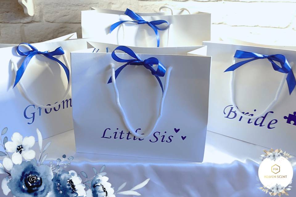 Personalised gift bags