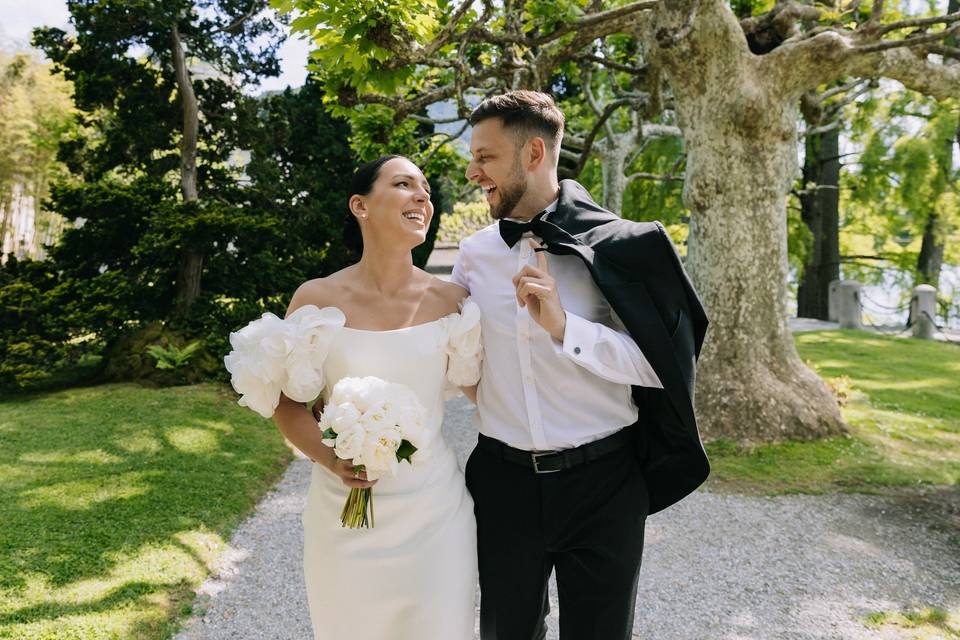 Elopement in Lake Como