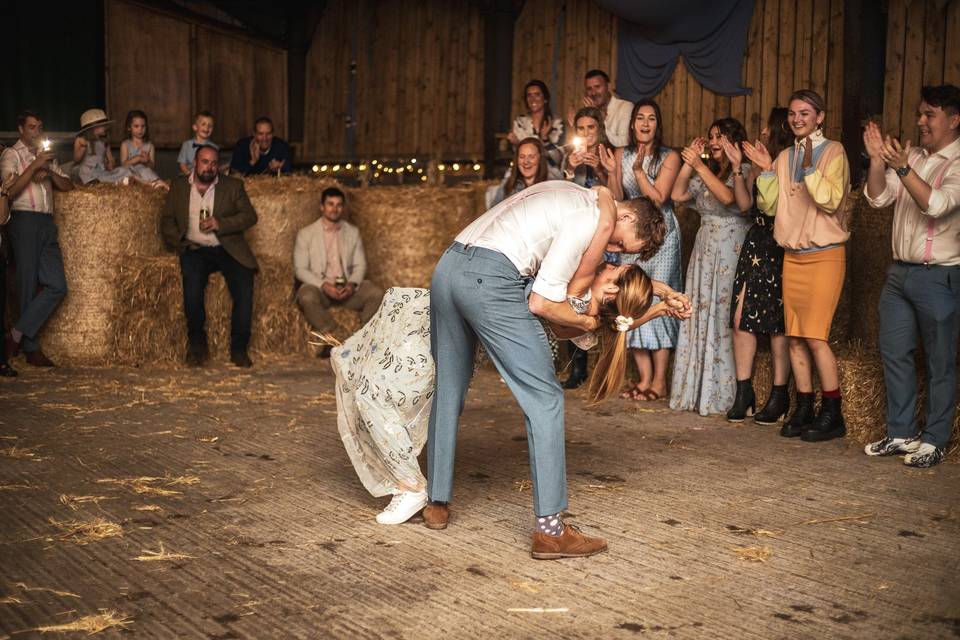 Unforgettable first dance