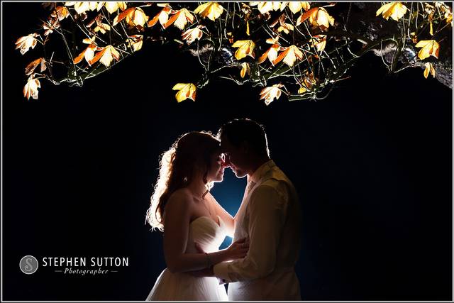 Couple at night