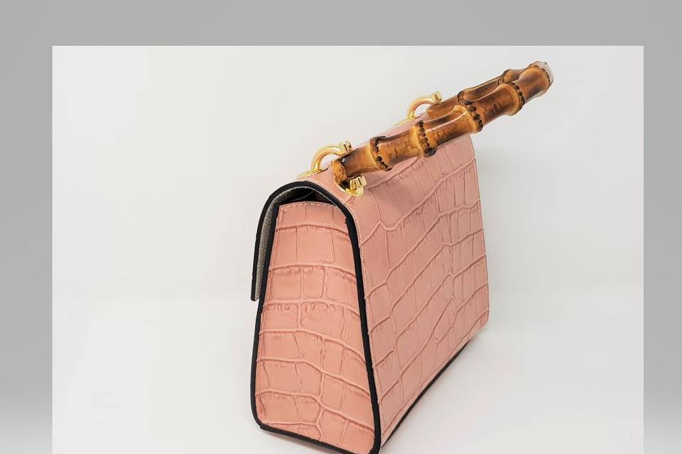 Small Bamboo Handle Bag