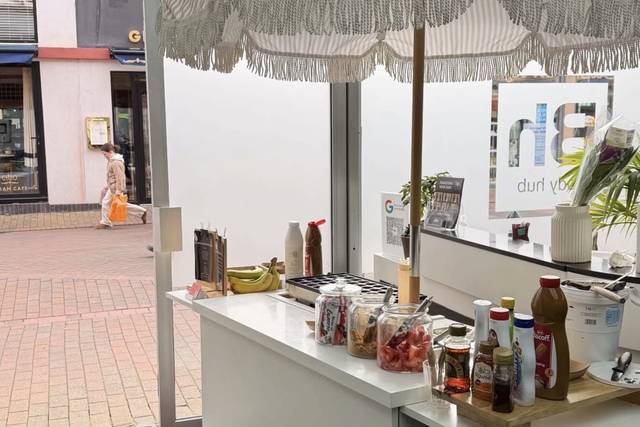 Gym pancake cart