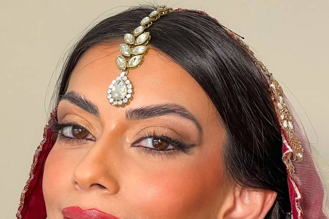 Asian bridal makeup