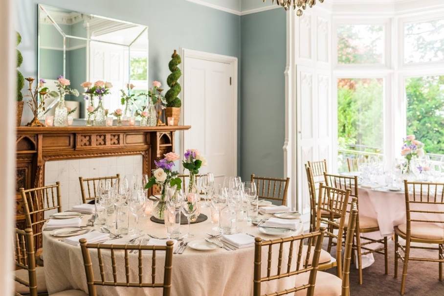 Didsbury House Hotel wedding breakfast