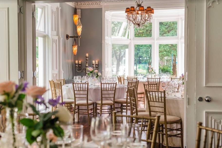 Didsbury House Hotel wedding breakfast