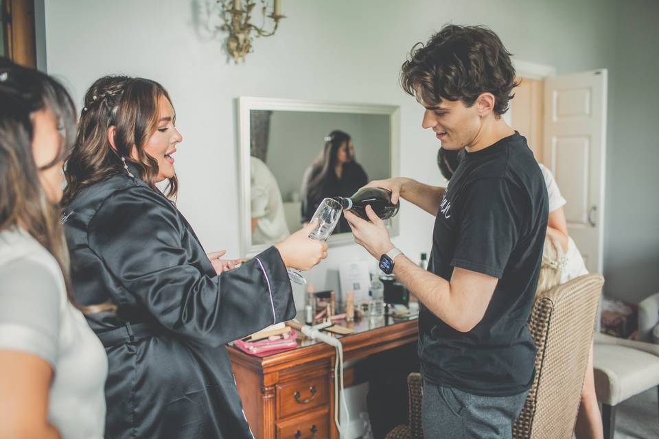 A little bit of bubbly