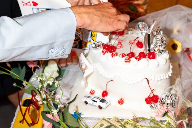 Wedding reception at Flukes