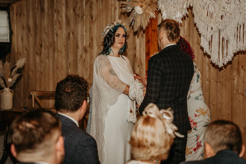Celebrant led ceremony