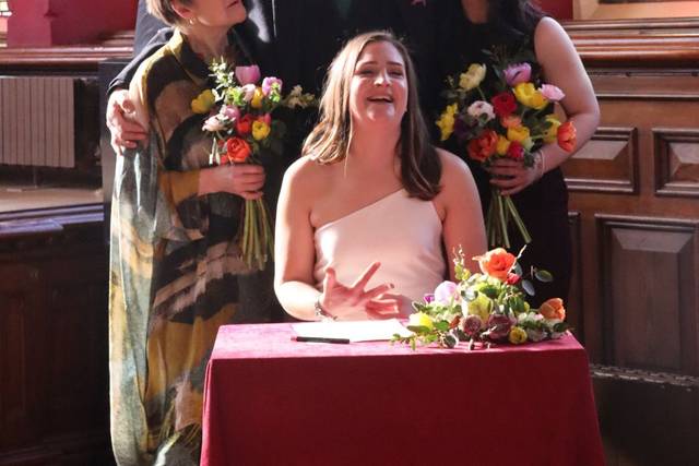 Inverness wedding flowers
