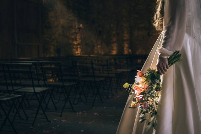 Bride bouquet Doxford Barns
