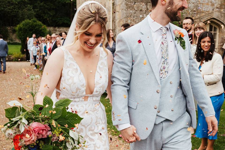 Bride and Groom Shortflatt