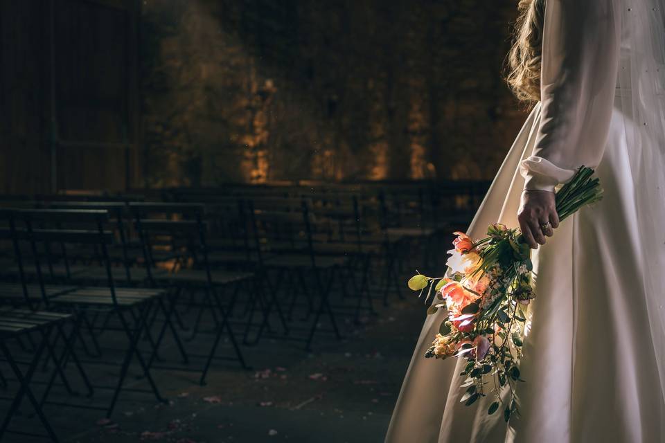 Bride bouquet Doxford Barns