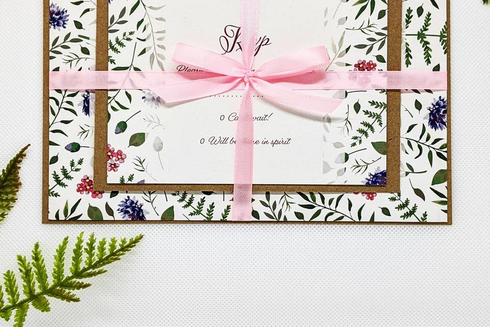 Floral RSVP