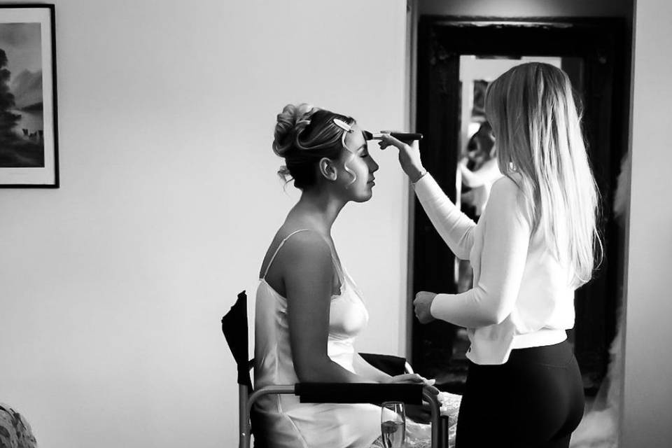 Bridal makeup