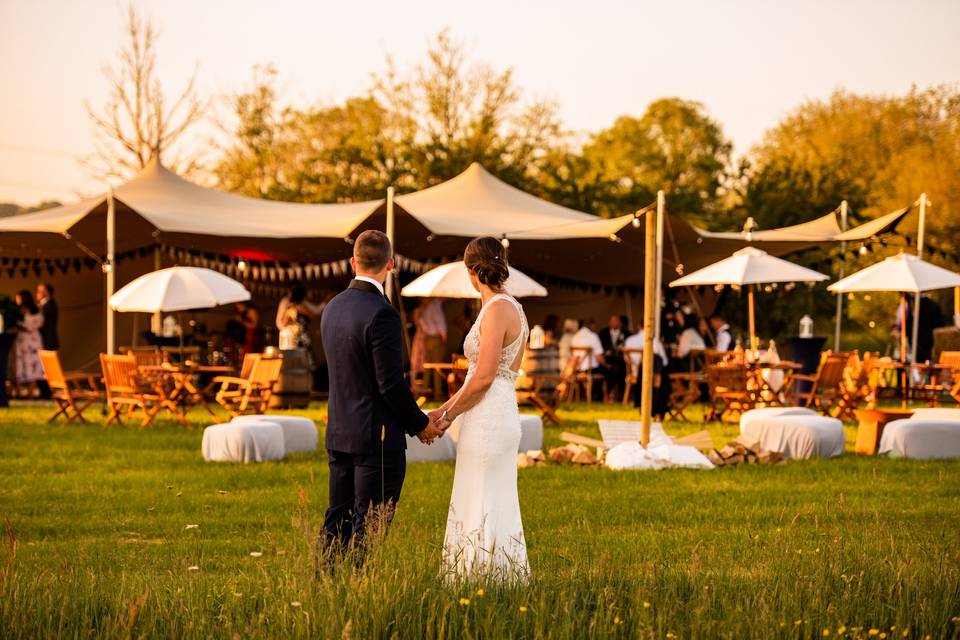 Enjoying a moment together