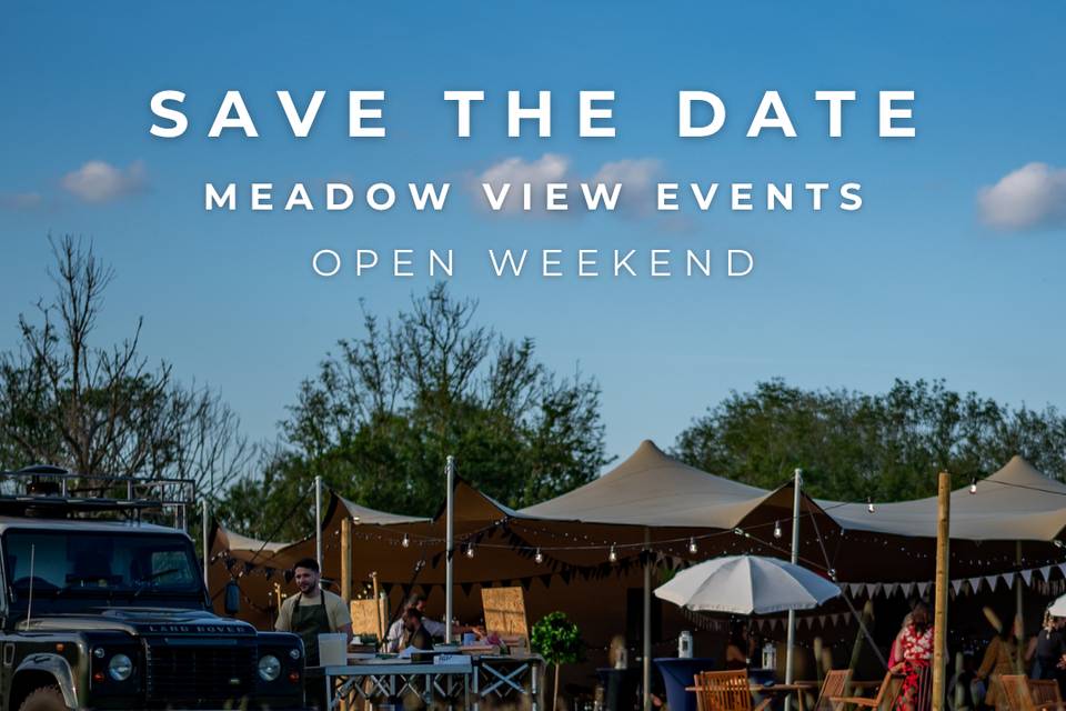 Welcome to our open weekend!