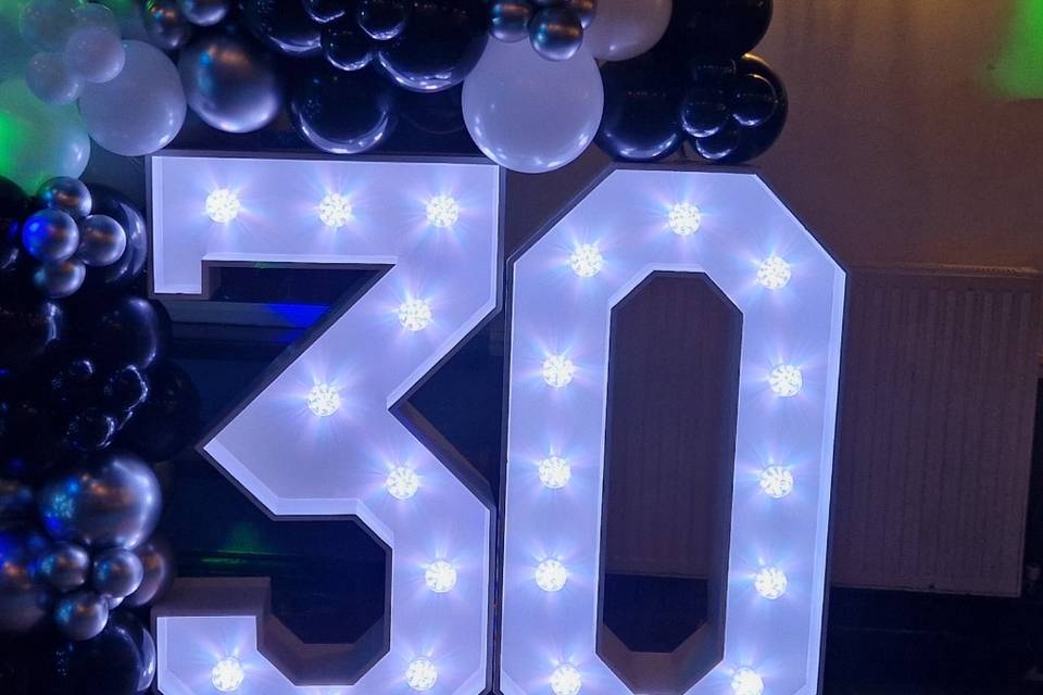 Light up Numbers & Letters