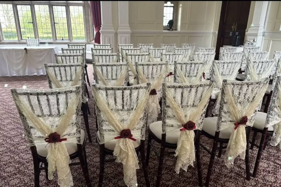 Chiavari chairs