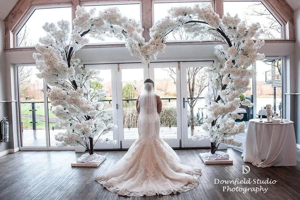 Blossom arch