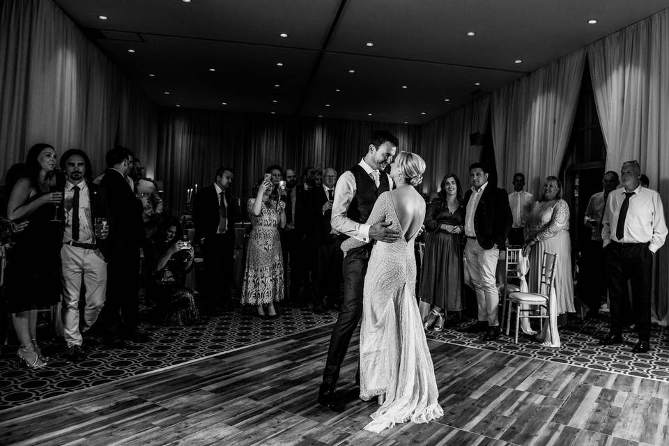 The First Dance as Mr & Mrs